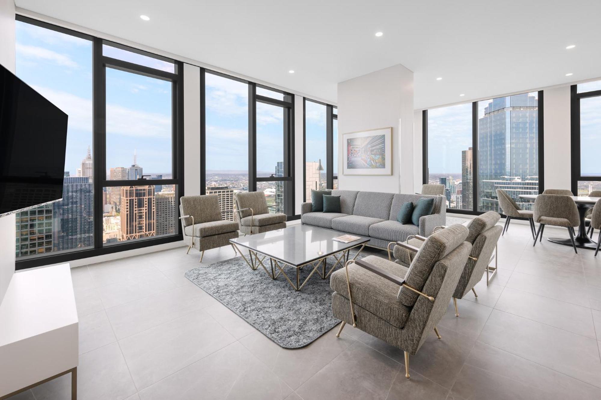 Meriton Suites Melbourne Exteriér fotografie