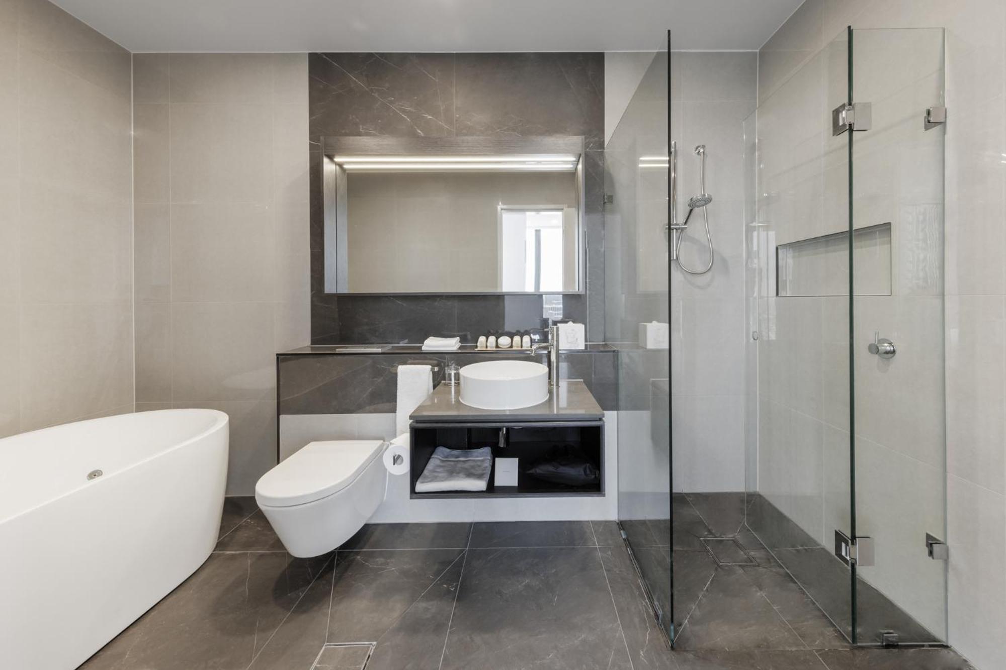 Meriton Suites Melbourne Exteriér fotografie Bathroom